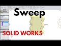 Seeep#sweep Solidworks #solidworkstutorial #basics #cad #solidworks #solidworkstutorialforbeginners