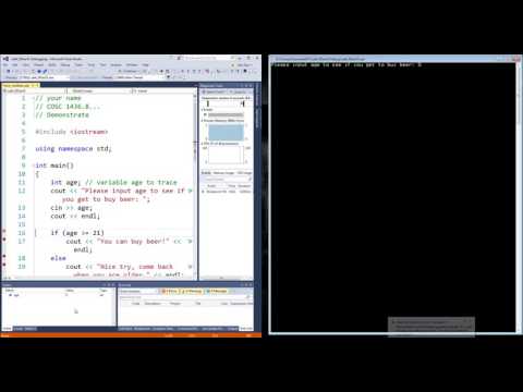 Lab 4 - Part 2 Trace Variables - If/Else