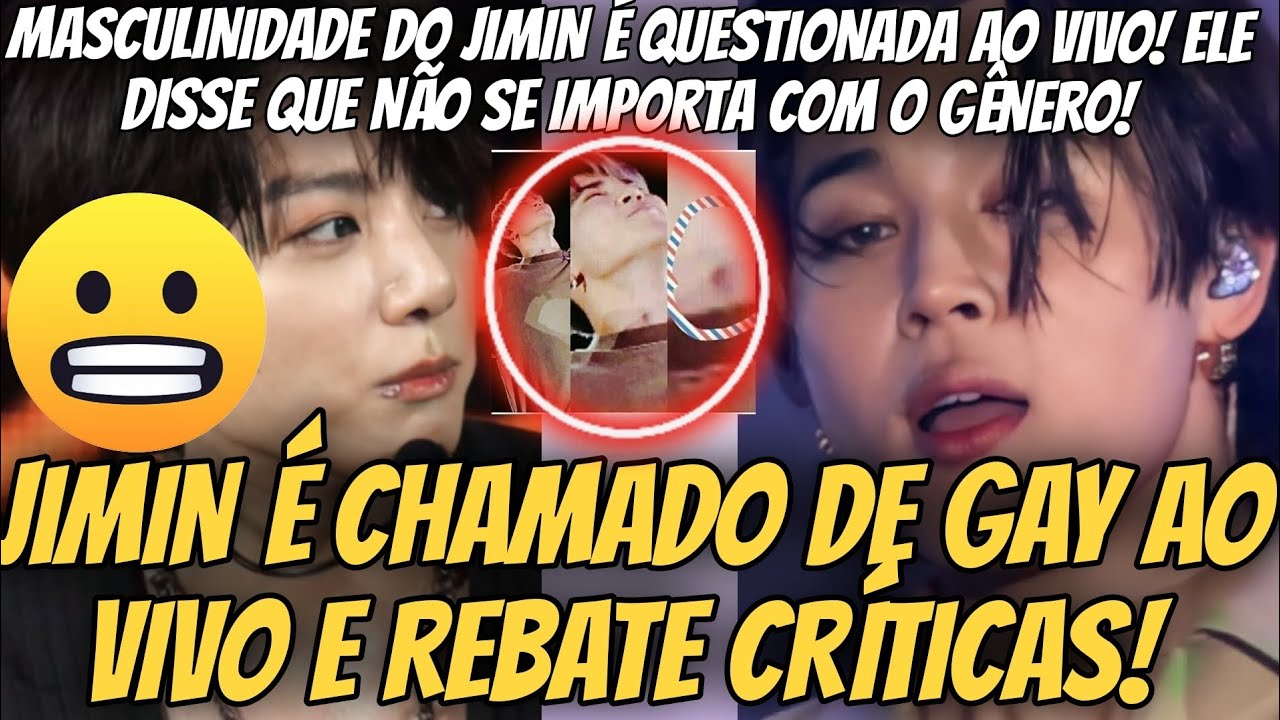 JIMIN É CHAMADO DE GAY AO VIVO PELOS PRÓPRIOS MEMBROS DO BTS? O QUE O JIMIN DISSE É CHOCANTE!