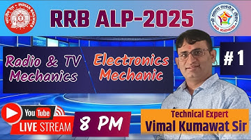 🔴 ALP CBT-2 | Radio & TV Mechanic / Electronic Mechanic | Top 50 Most Important Questions