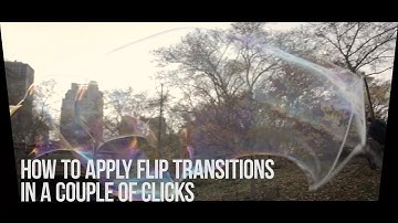 How to apply flip transitions in a couple of clicks with VSDC Free Video Editor