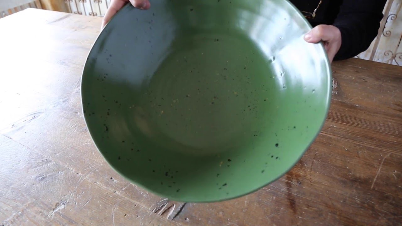 Fresco Collection serveware large verde italian serving bowl