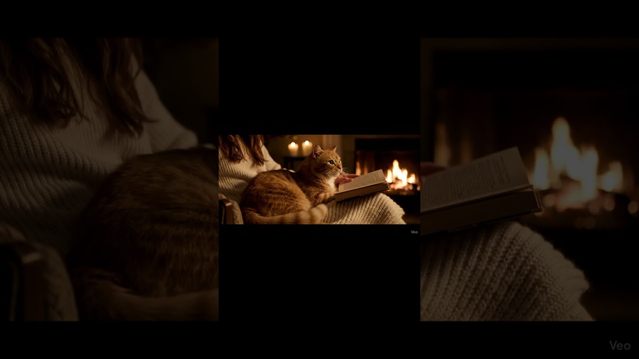 Читаю коту страшную историю на ночь 📖 Его реакция! | Cat Reacts to Spooky Story 