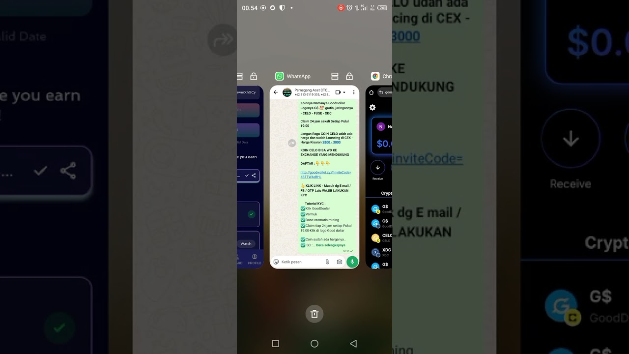 AIRDROP GOODDOLLAR DAFTAR LANGSUNG BISA DI WD !! 