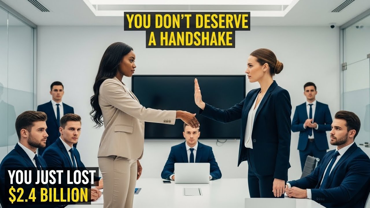 She Refused to Shake a Black CEO's Hand   The Next Morning, $2 4B Vanished Overnight