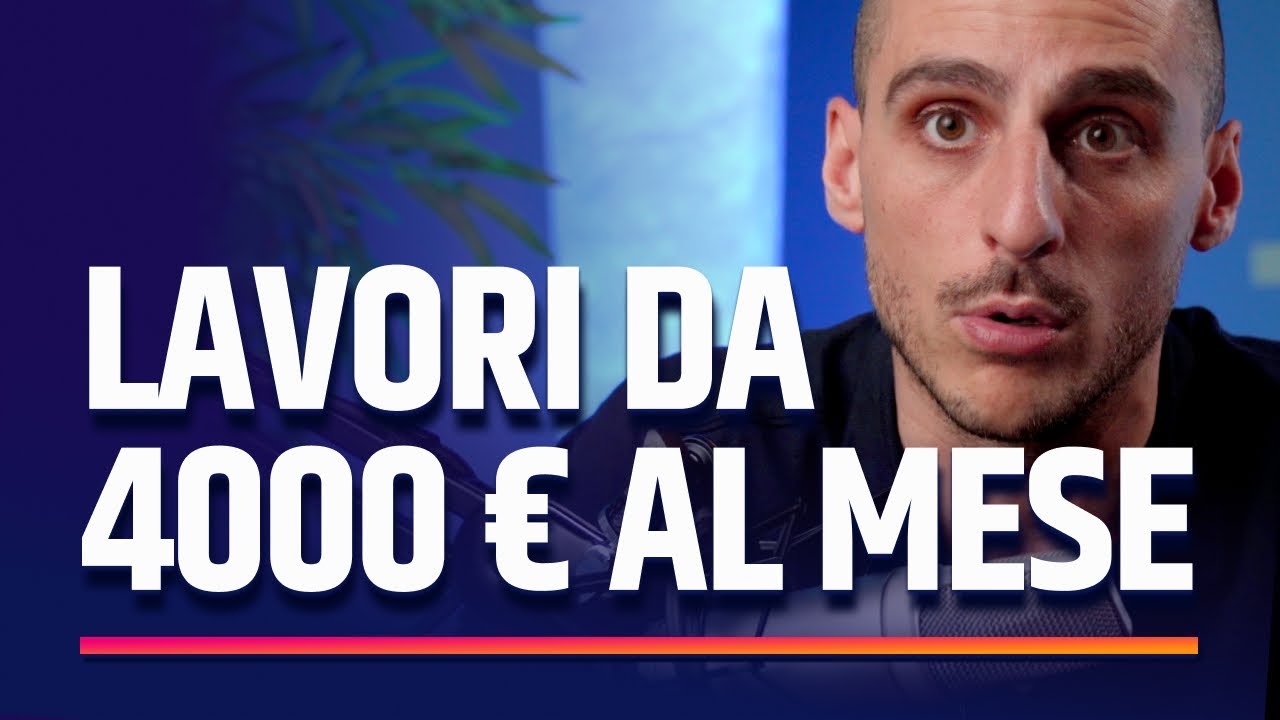 Come Guadagnare 4000 Euro Al Mese YouTube Come Guadagnare 4000 Euro Al Mese YouTube
