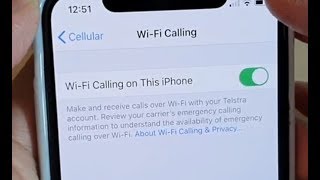 Learn how you can enable or disable wifi calling on iphone 11 pro. ios
13.x follow us twitter: http://bit.ly/10glst1 like facebook:
http://on.fb.me/...