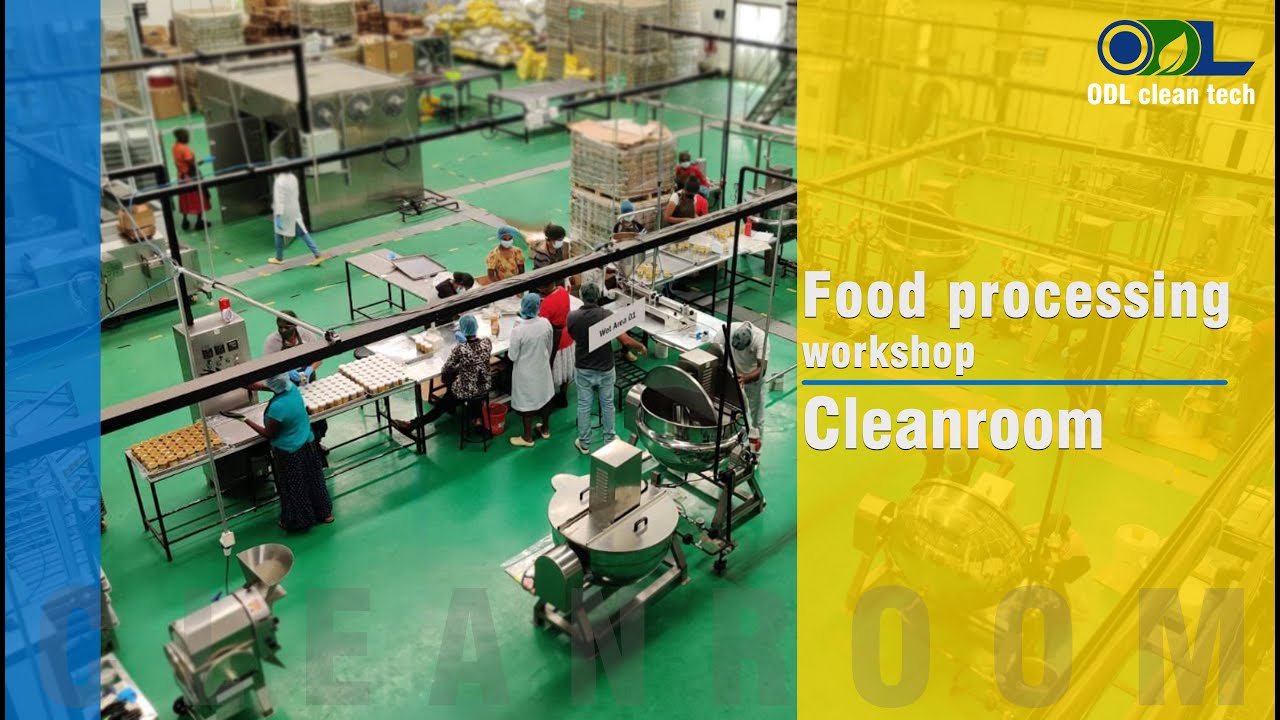 Food Factory Cleanroom BIM Walkthrough | Precision Engineering & Optimized Layout by OUDELONG