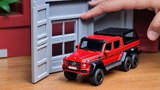 Unboxing of Mercedes Benz G63 6X6 💙 VS Ford Raptor F150 6X6 💖 Diecast Models