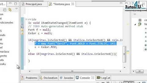 ItemListener. Tutorial 53. Curso de Programación Java en Español.