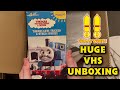 HUGE THOMAS THE TANK ENGINE VHS LOT UNBOXING!