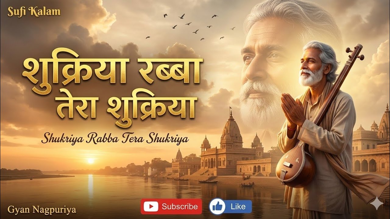 Shukriya Rabba Tera Shukriya | दिल छू लेने वाला सूफी कलाम | Sufi Devotional Song | Gyan Nagpuriya