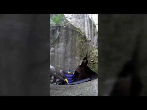 Beta Video for climb Chicken Goddess v6, Squamish
