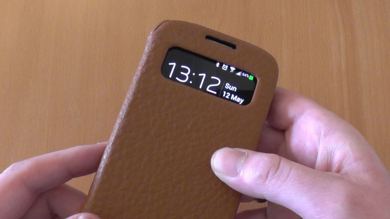 JisonCase Samsung Galaxy S4 Case Review - Executive S-View Folio