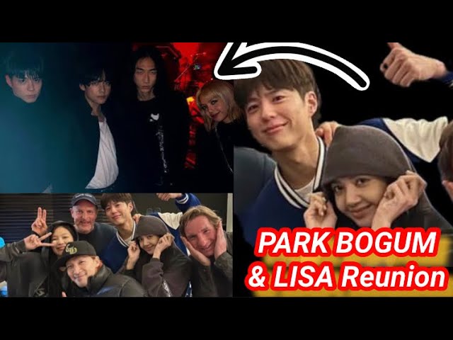 BTS's V, Park Bo Gum, And BLACKPINK's Lisa Are All Smiles As They