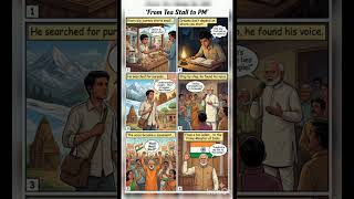 Form tea stall to PM #aryan #comics #letsread #modi #life #pm