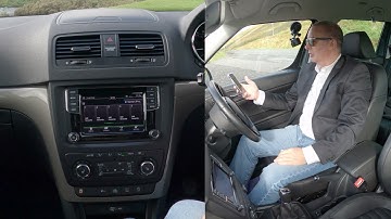 How to play music from a mobile through the Amundsen System in a 2017 SKODA Yeti