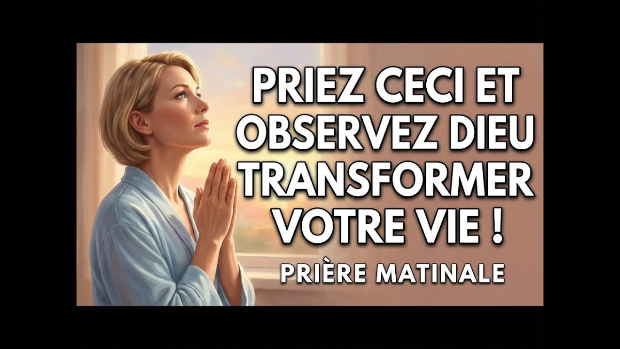 Priere du Matin ; Priez Cela Chaque Matin et Voyez Votre Vie Changer ,  Priere du Matin