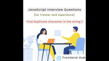How to find duplicate characters in a string | JavaScript In Tamil