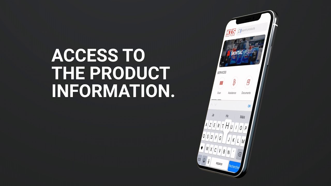 The new HEXIS mobile application