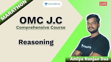 Comprehensive Course for OMC J.C | Reasoning | Marathon | Amiya Ranjan Das