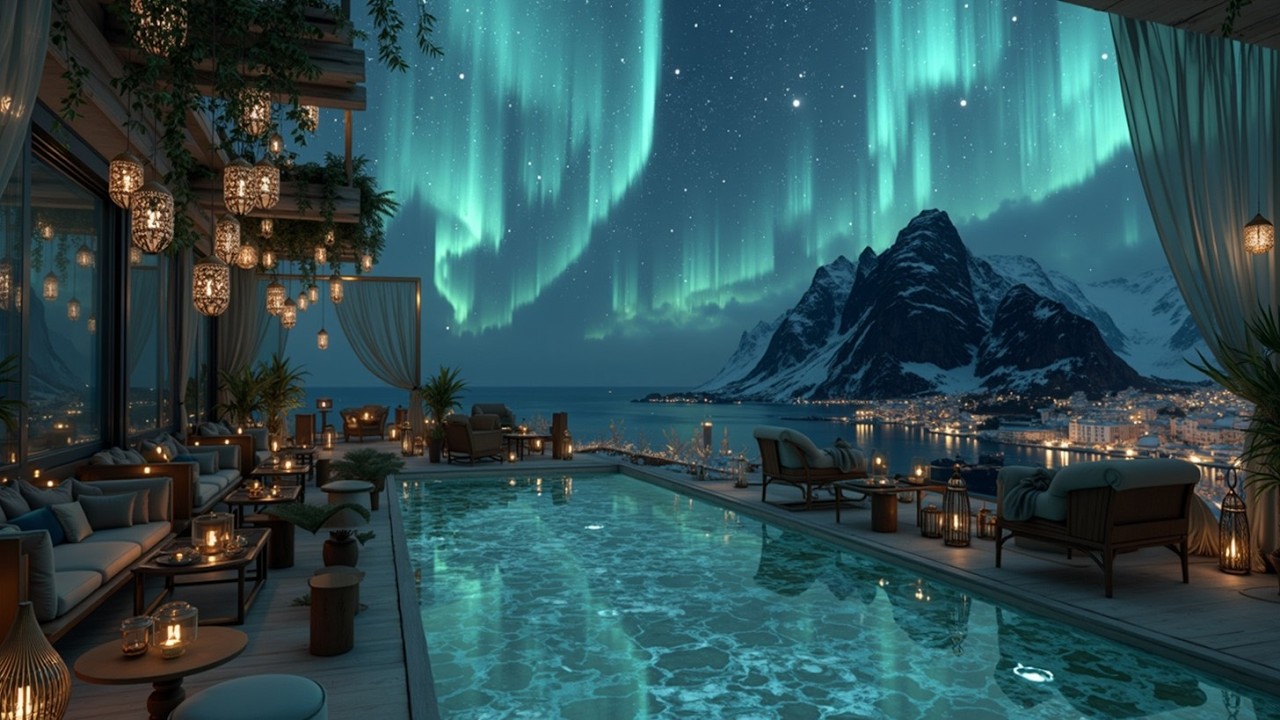 Музыка Люкс Лаунж Расслабляющий Чилаут Северное Сияние ~ Расслабляющий Эмбиент