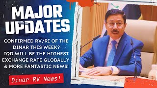 🔴Confirmed RV/RI of the Dinar This Week?🚩IQD Will Be the Highest🤔Dinar RV Updates [IQD ReValue News]