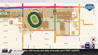 More draft-related road closures set to start Saturday