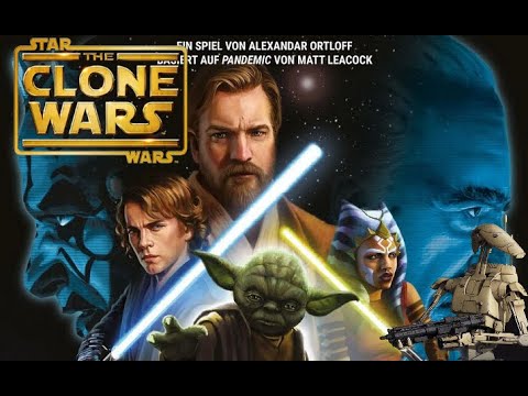 STAR WARS: LAS GUERRAS CLON JUEGO DE MESA (SISTEMA PANDEMIC) UNBOXING, TUTORIAL Y SETUP