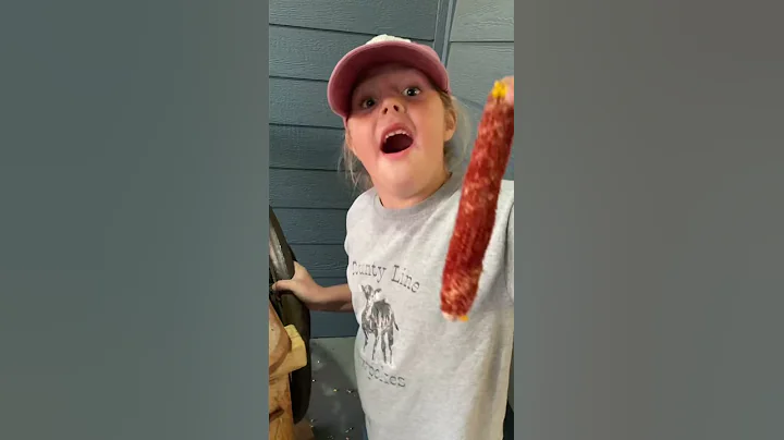 Cowpoke Heidi demonstrates how an antique corn she...