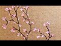 CHERRY BLOSSOM /  JAPANESE SAKURA / HOW TO PAINT/ ACRYLIC COLOURS  @ARTPLAYIDEAS