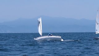 Laser/ILCA instantaneous death roll capsize with no time to react