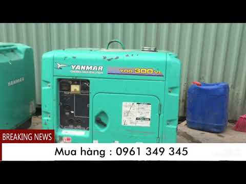 Video [ Máy Phát Điện ] Máy Phát Điện Nhật Cũ Yanmar 300VS... - youtube