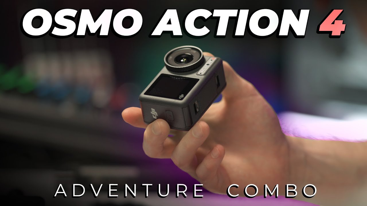 DJI Osmo Action 4 Unboxing - Adventure Combo