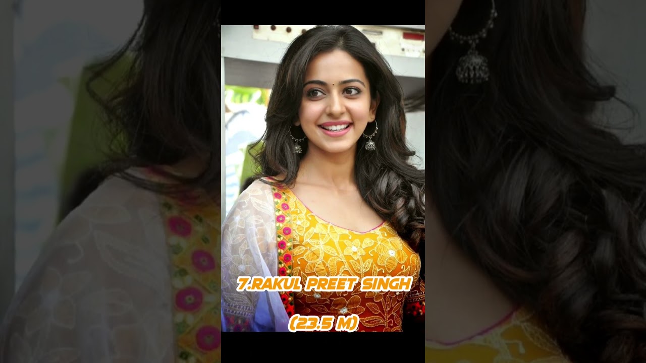 TOP 10 Most Followed South Indian actress On Instagram Of Feb2024 