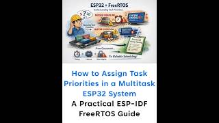 How to Assign Task Priorities in a Multitask ESP32 System   A Practical ESP IDF FreeRTOS Guide