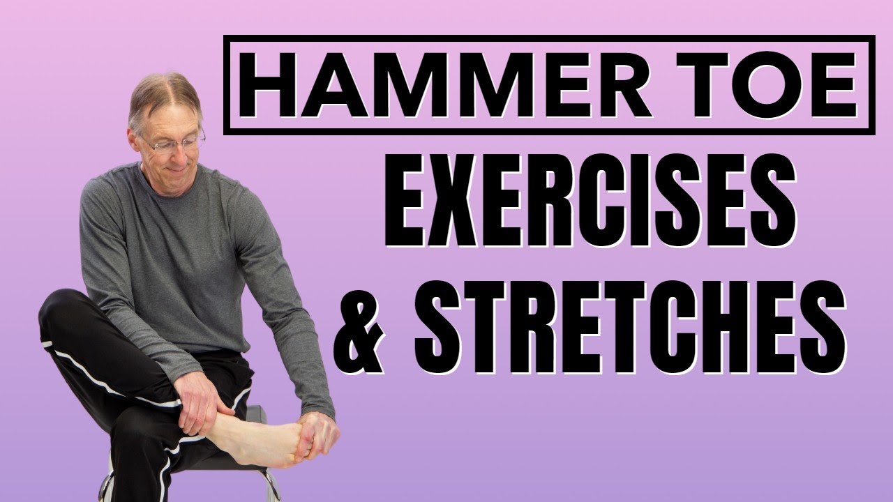 Top 5 Hammer Toe Stretches & Exercises (Avoid Surgery) (Toe Ext ...