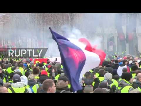 LIVE: "Yellow vest" movement protesters to continue for a fourth week in a row - CAM 1