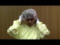 個人防護具着脱訓練 個人防護具着脱訓練