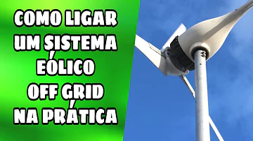 Como fazer um sistema de energia eólica?