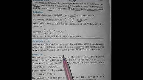 Numericals•Electricity•Ex-12.5•LESSON-12•class 10 •Ncert science •Physics