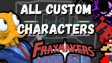 EVERY Custom Character for Fraymakers (As of Right Now)