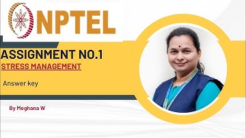 nptel Stress management Assignment no.1 solution |nptel | swayam#stressmanagement