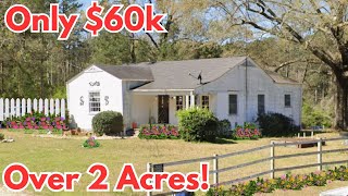 Can You Believe This Home with 2.53 Acres is Only $60k?!