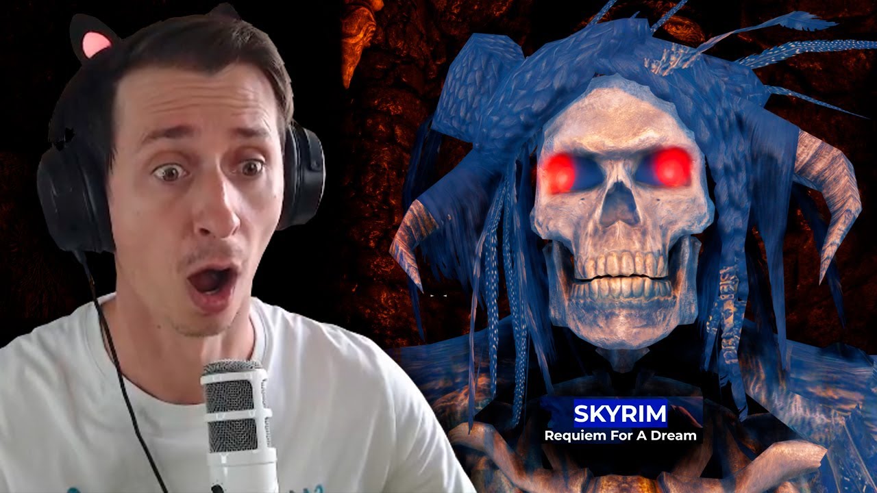 Skyrim #25 Requiem For A Dream RFAD 2025 Mr. Cat. Немного нежити.