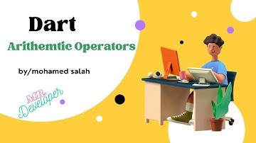 Dart  in Arabic #  12+ Arithmetic operators