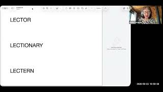 What is meant by Lector, Lectionary, Lectern 