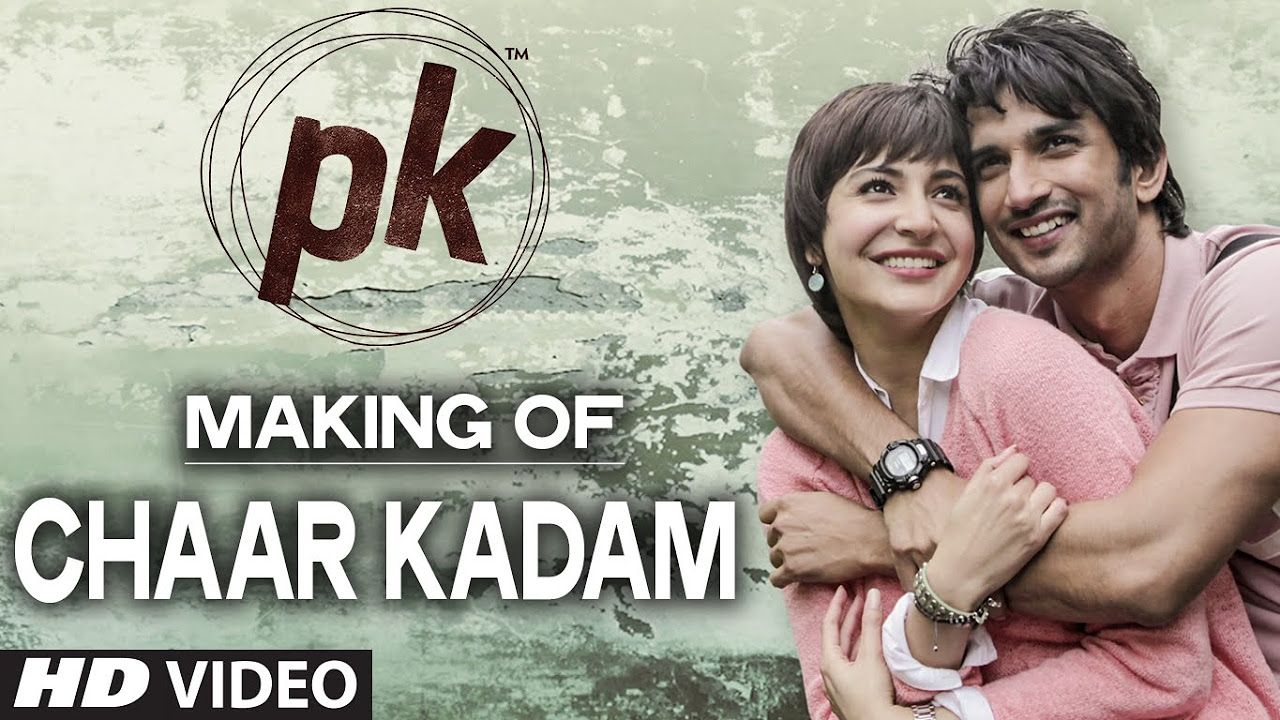 Making of Chaar Kadam Video Song  PK  Sushant Singh Rajput  Anushka Sharma  T series
