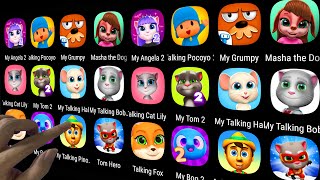 My Talking ̣̣̣̣̣(Fox + Cat Lily 2 + Tom 2  + Hal + Boo 2 + Pocoyo 2) & Virtual Pet Grumpy & Tom Hero screenshot 2
