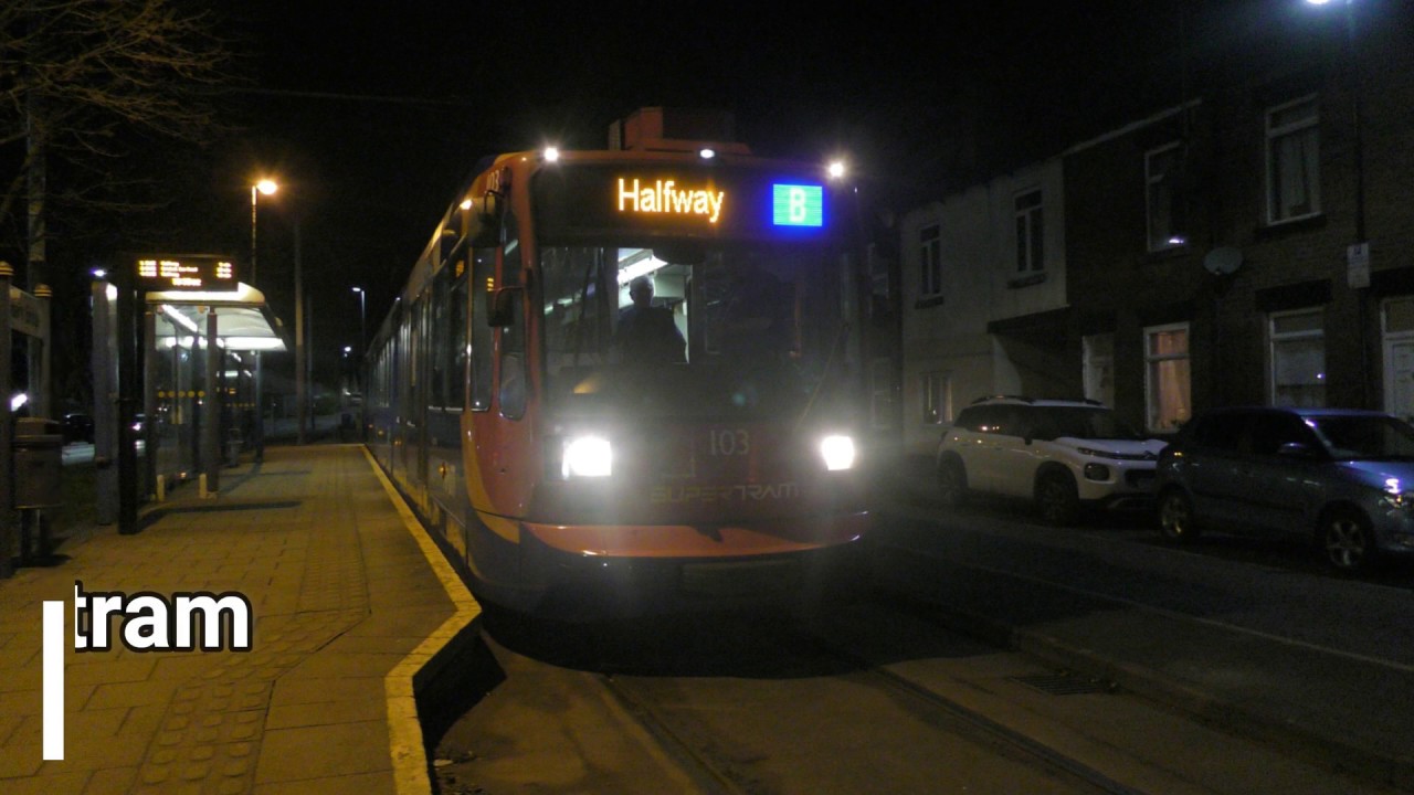 Stagecoach Supertrams Sheffield - 30/01/2020